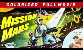 MISSION MARS (1968) Classic Sci Fi Full Movie 1960's Science Fiction Full Length Film In Color 480p