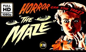 THE MAZE 1953 FULL MOVIE Classic 50's Horror, Drama, Fantasy, Full Length Film, Richard Carlson, HD